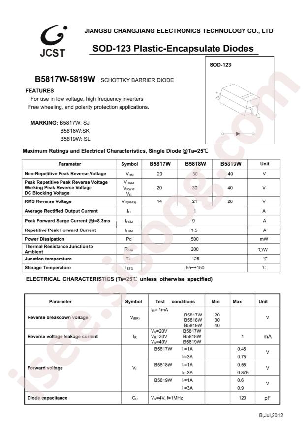 B5818W