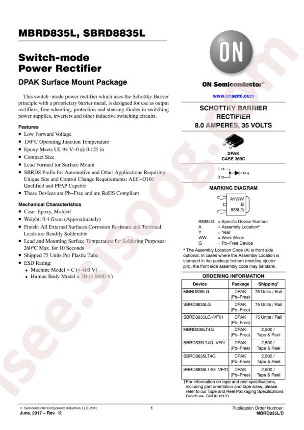 MBRD835LG