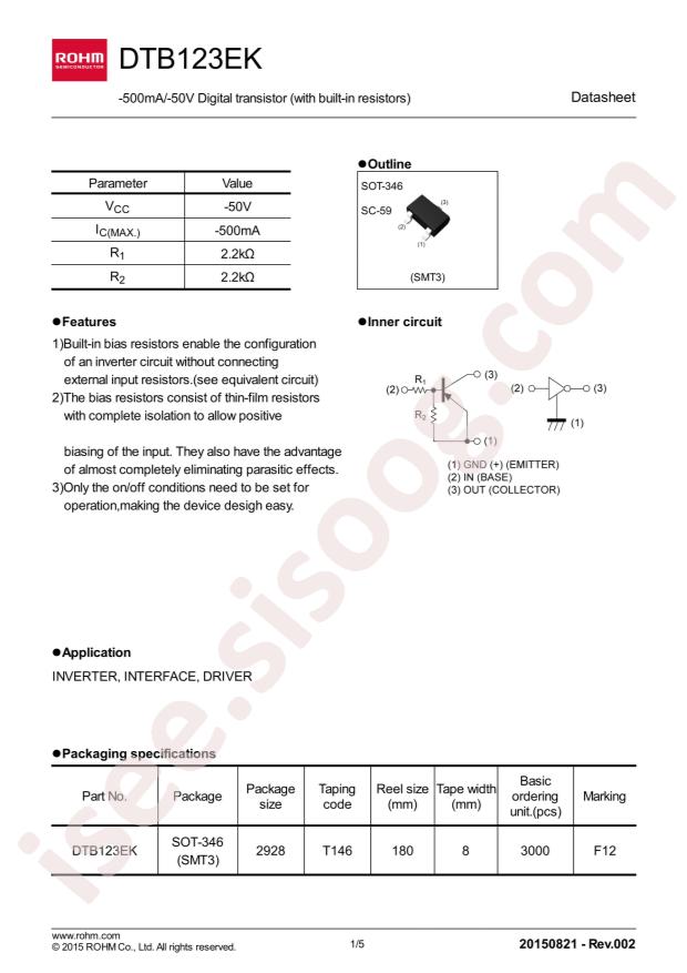 DTB123EKT146