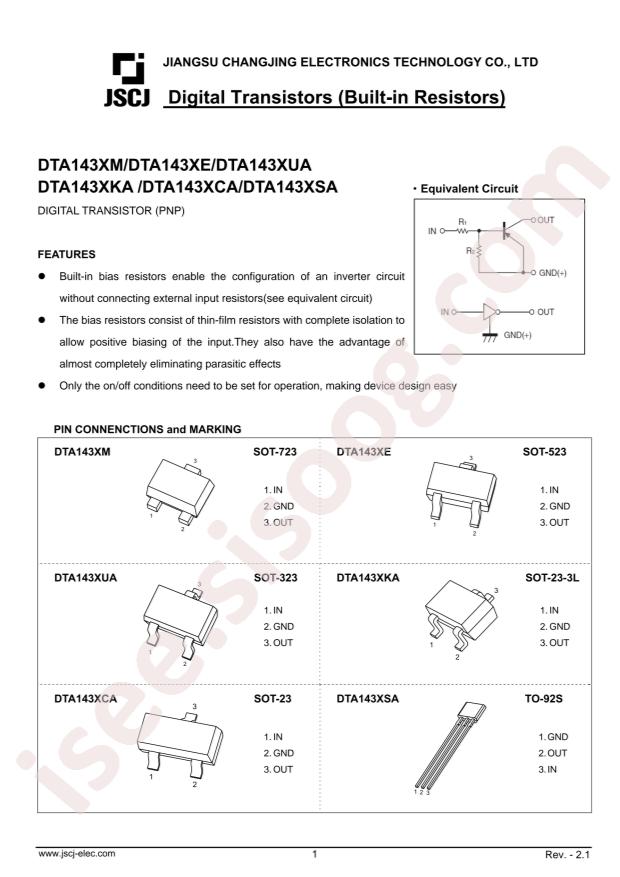 DTA143XCA