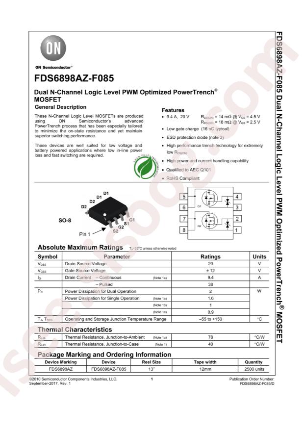 FDS6898AZ-F085