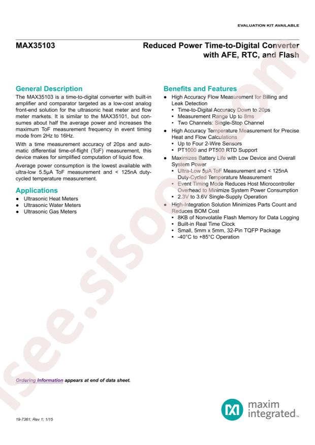 MAX35103EHJ+T