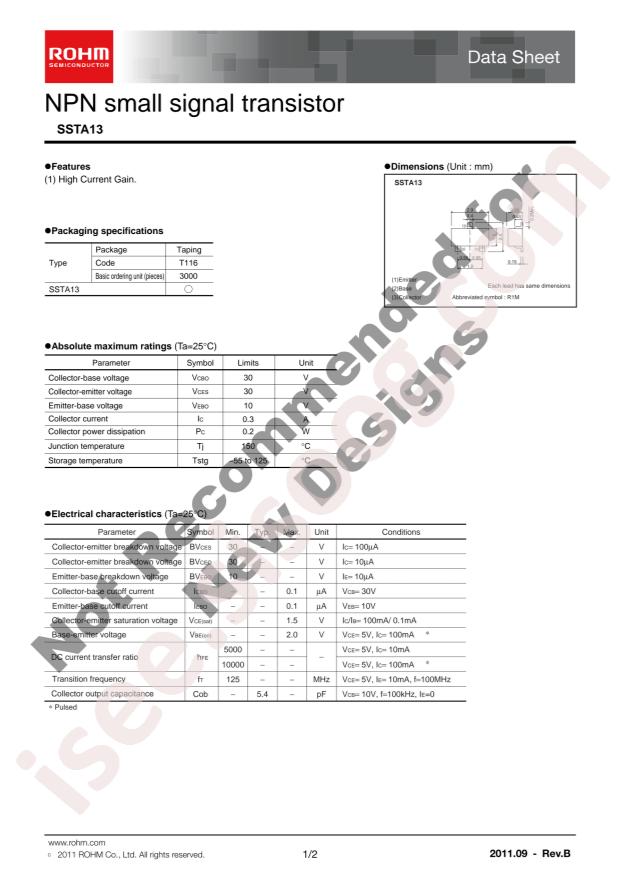SSTA13T116