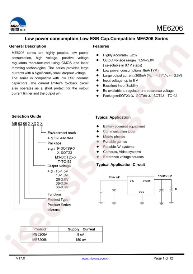 ME6206A33XG