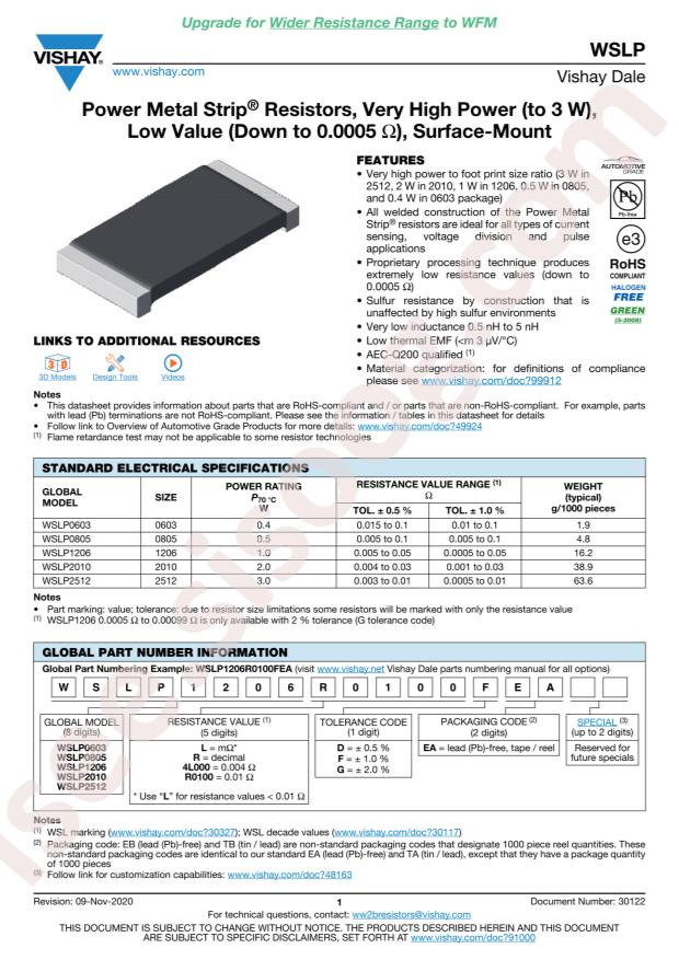 WSLP2010R0100FEA