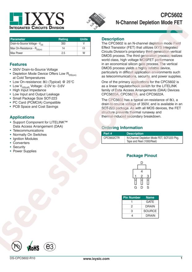 CPC5602CTR