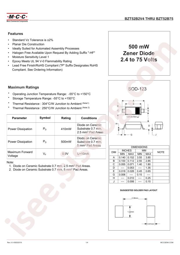 BZT52B12-TP