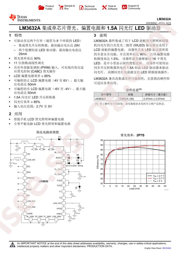 LM3632AYFFR