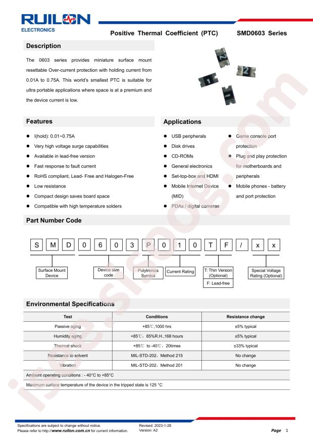 SMD0603P020TF