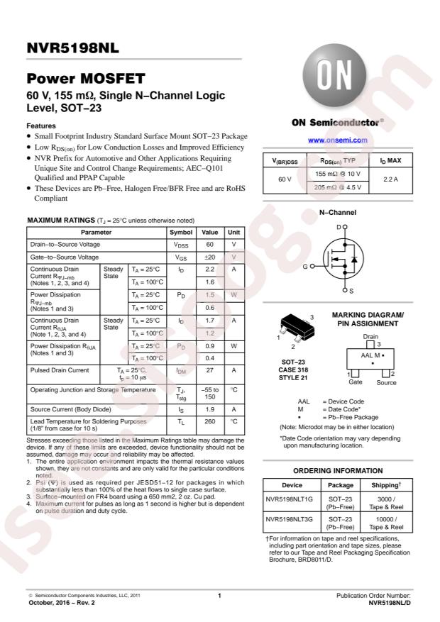 NVR5198NLT1G