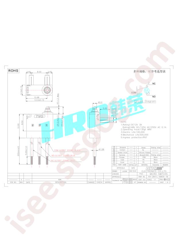 K9-2841L-6WDN-1B