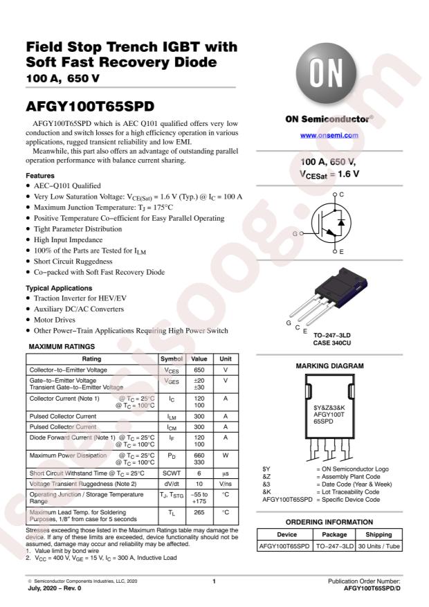 AFGY100T65SPD