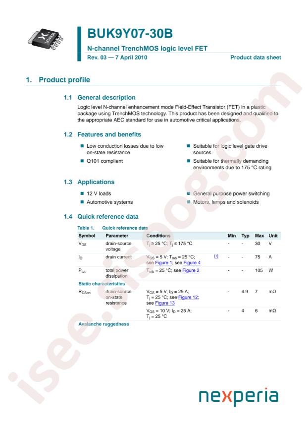 BUK9Y07-30B,115
