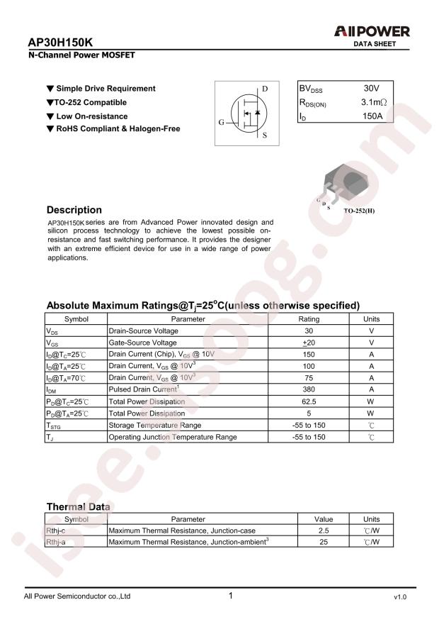 AP30H150K