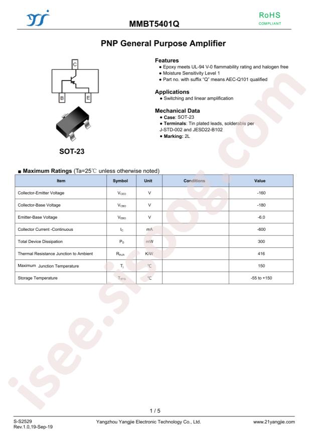MMBT5401Q