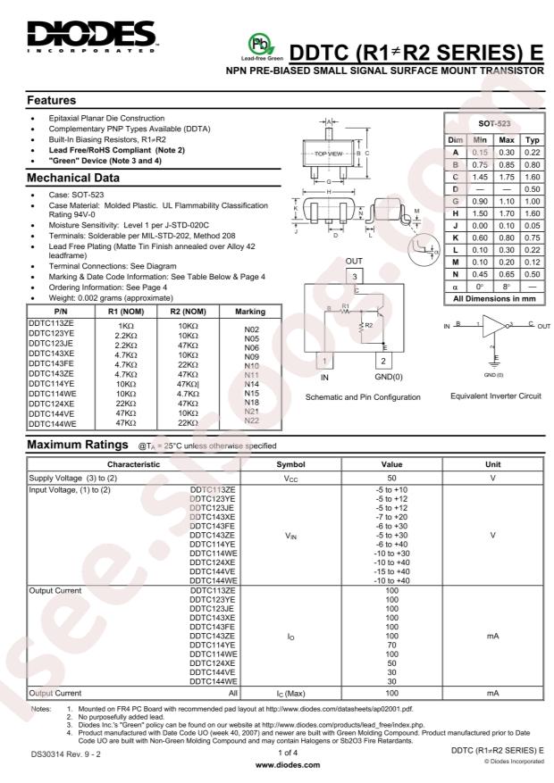 DDTC143ZE-7-F