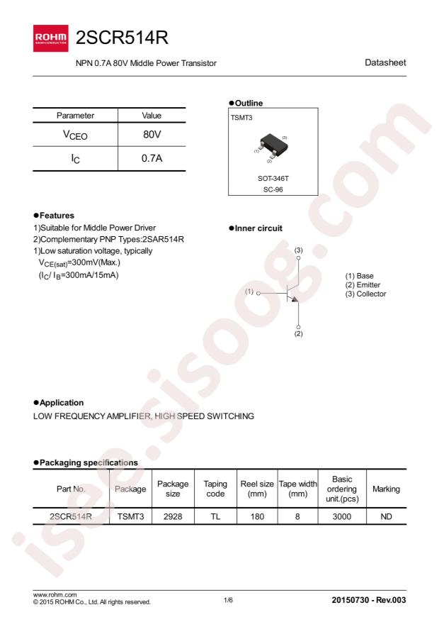 2SCR514RTL
