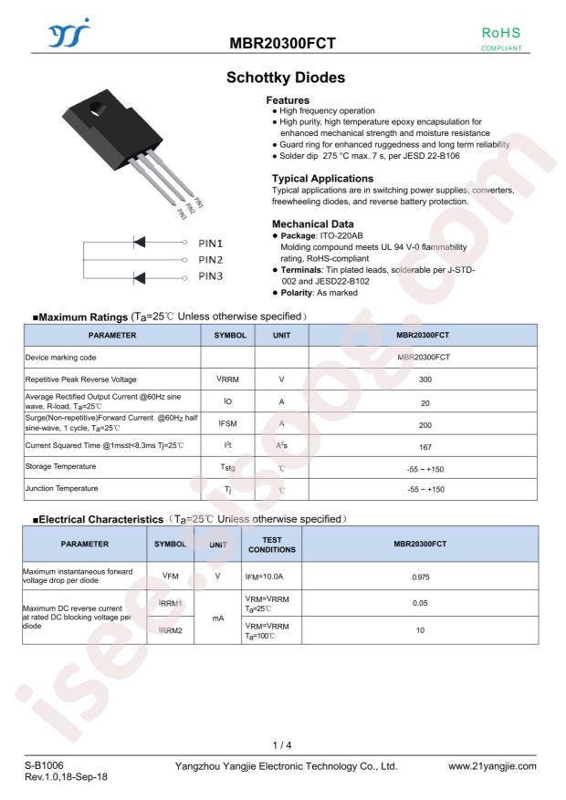 MBR20300FCT