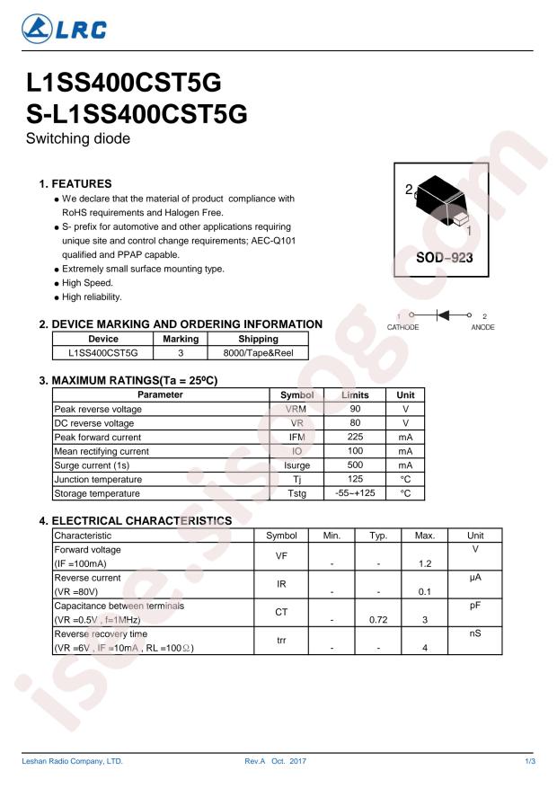 L1SS400CST5G