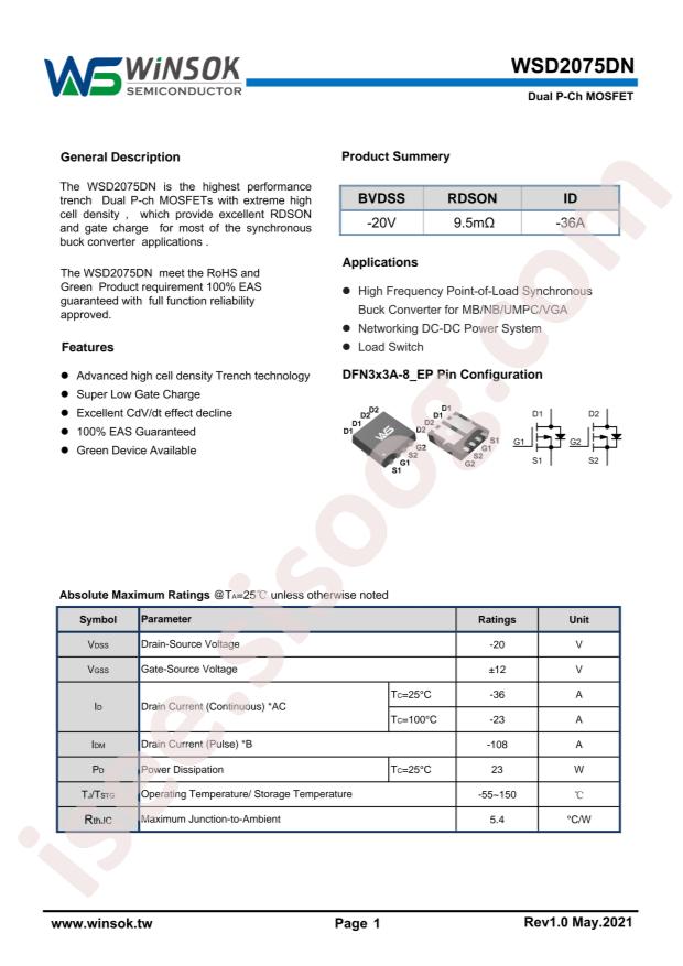 WSD2075DN