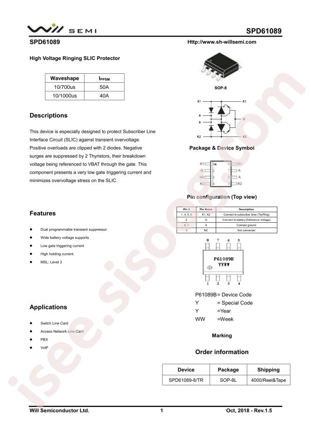 SPD61089-8/TR