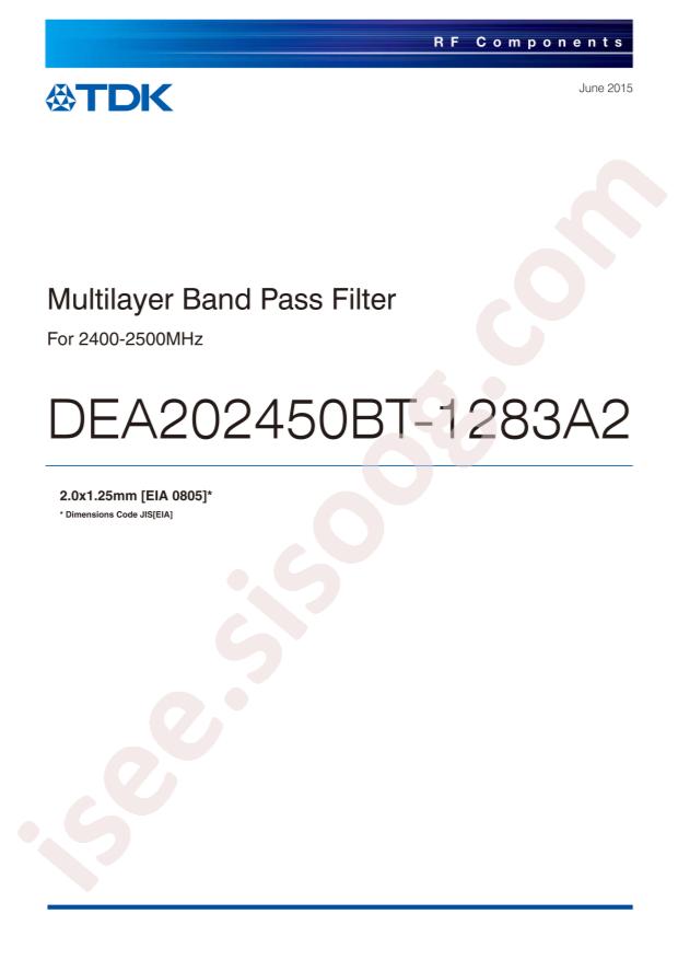 DEA202450BT-1283A2