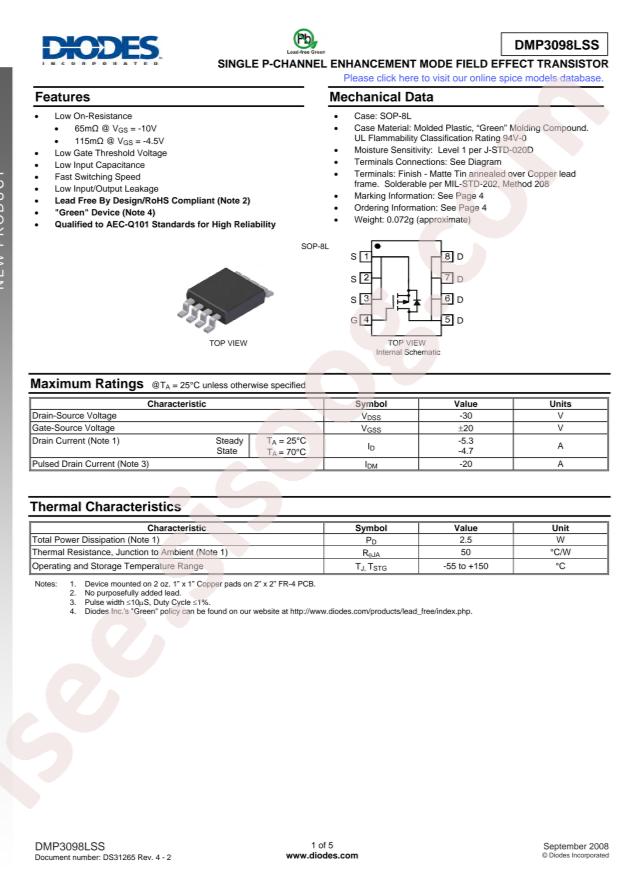 DMP3098LSS-13