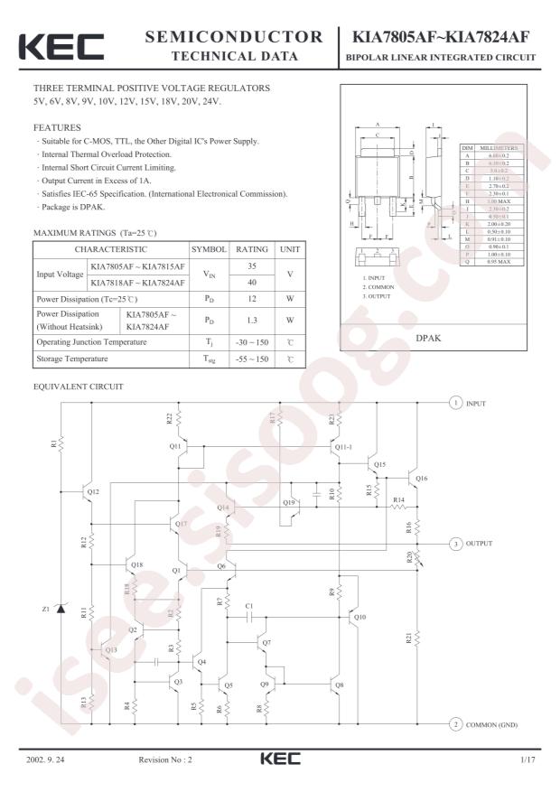 KIA7824AF-RTF/P