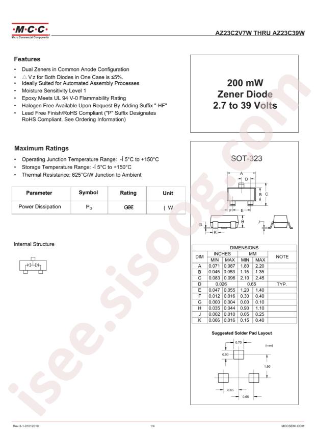 AZ23C13W-TP