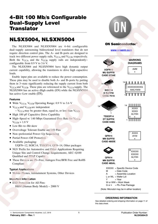 NLVSX5004MUTAG