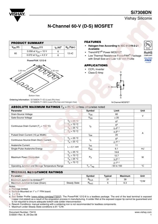 SI7308DN-T1-GE3