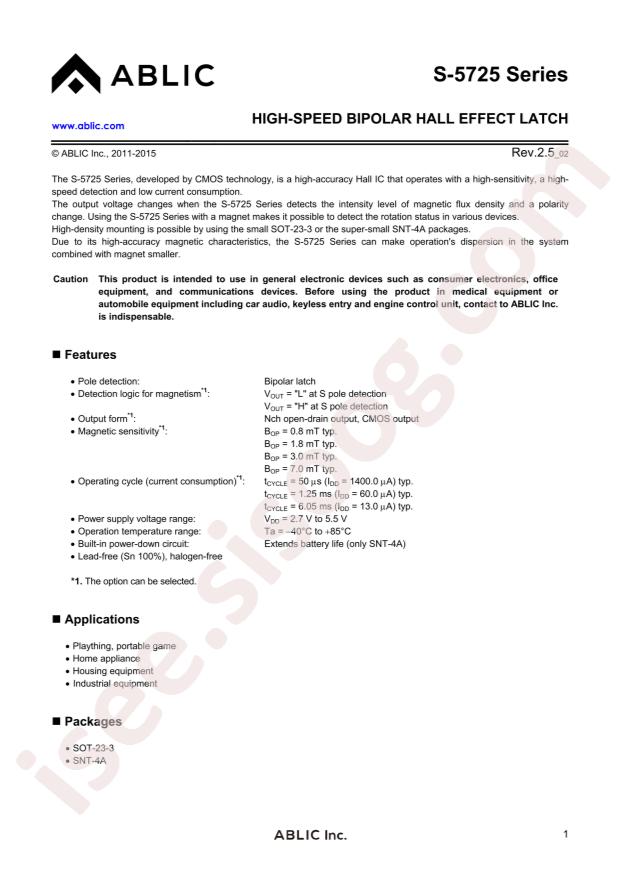 S-5725CCBL1-M3T1U