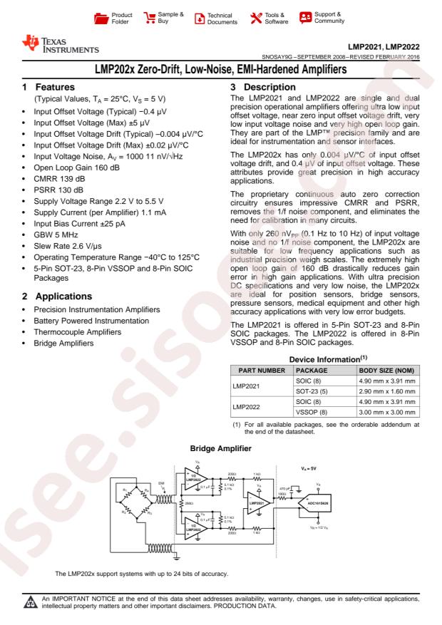 LMP2021MF/NOPB