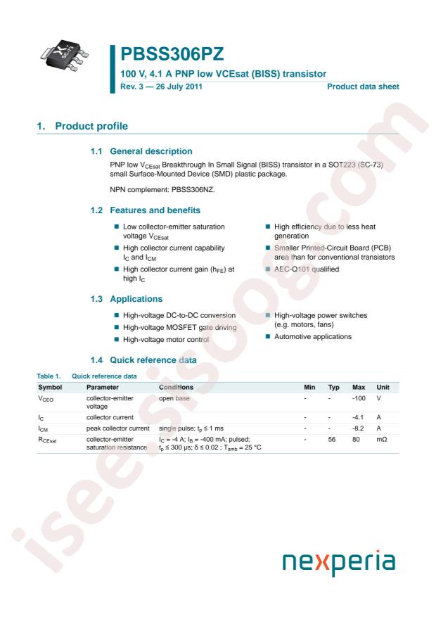 PBSS306PZ,135