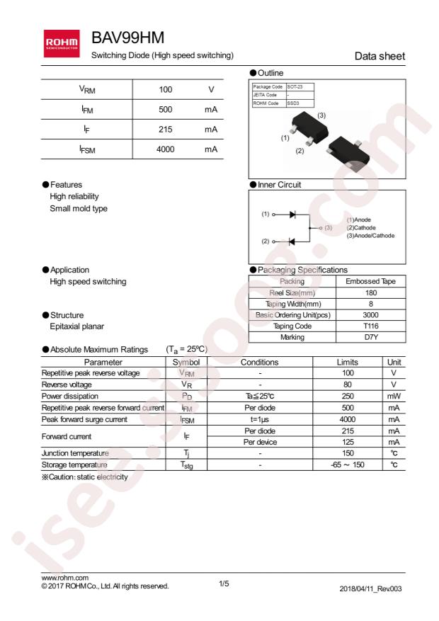 BAV99HMT116