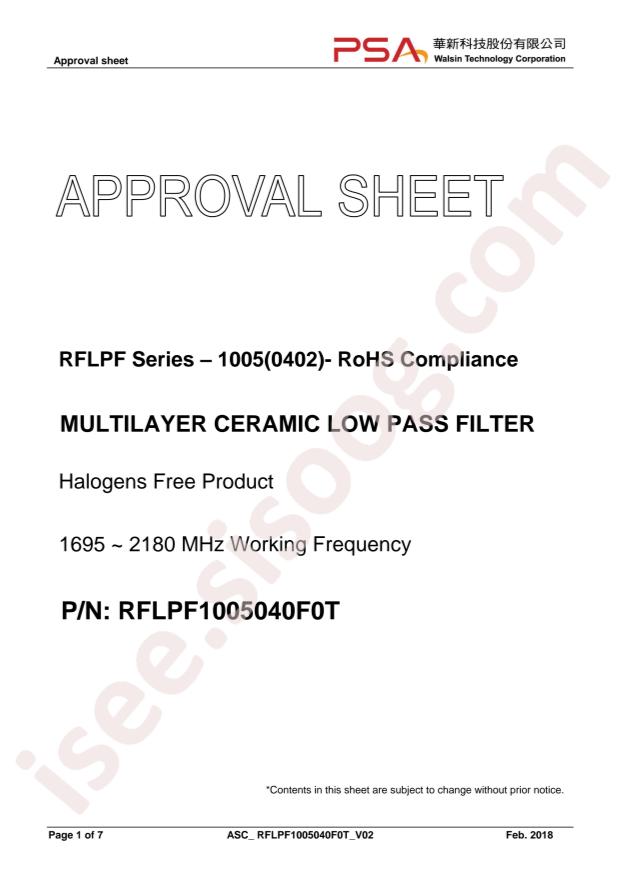 RFLPF1005040F0T