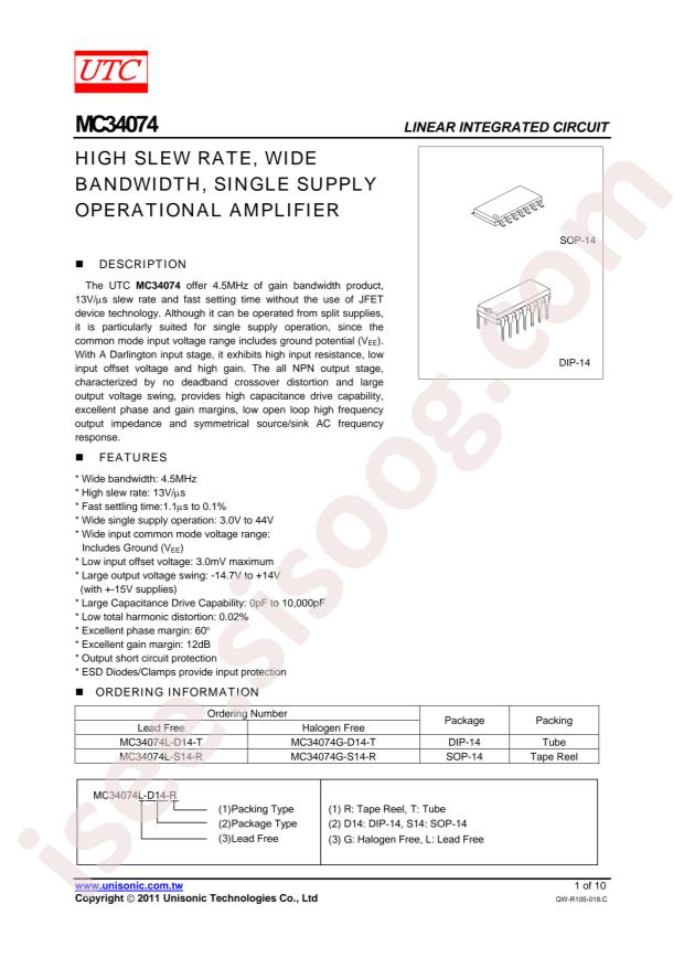MC34074G-S14-R