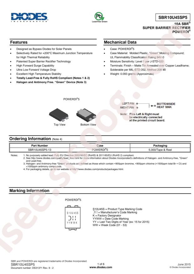 SBR10U45SP5-13