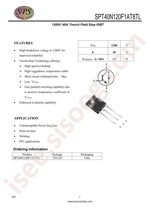 SPT40N120F1AT8TL