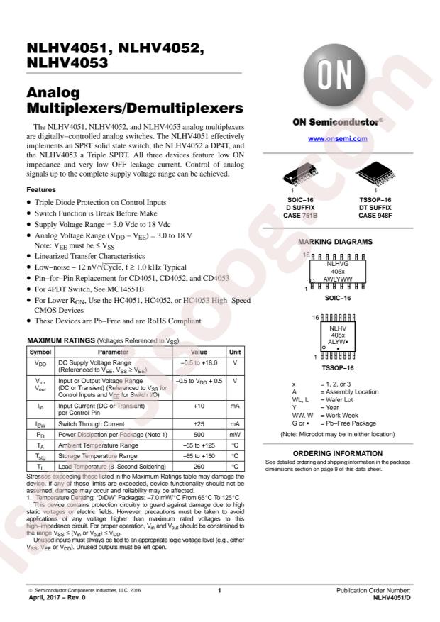 NLHV4051DTR2G