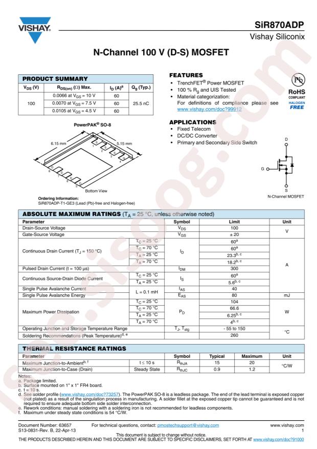 SIR870ADP-T1-GE3
