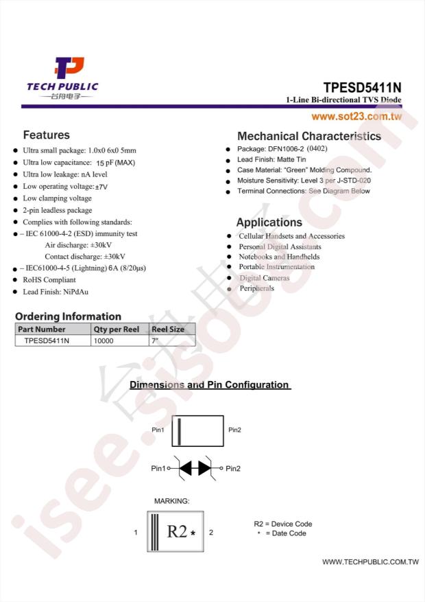 TPESD5411N