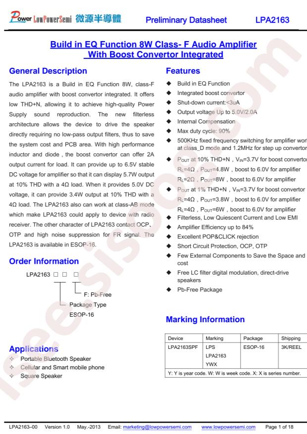 LPA2163SPF