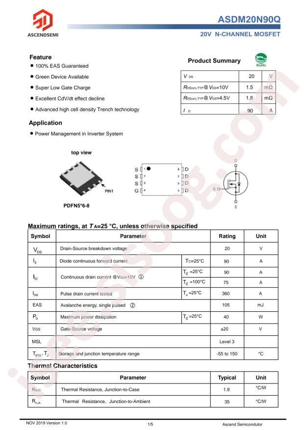 ASDM20N90Q-R