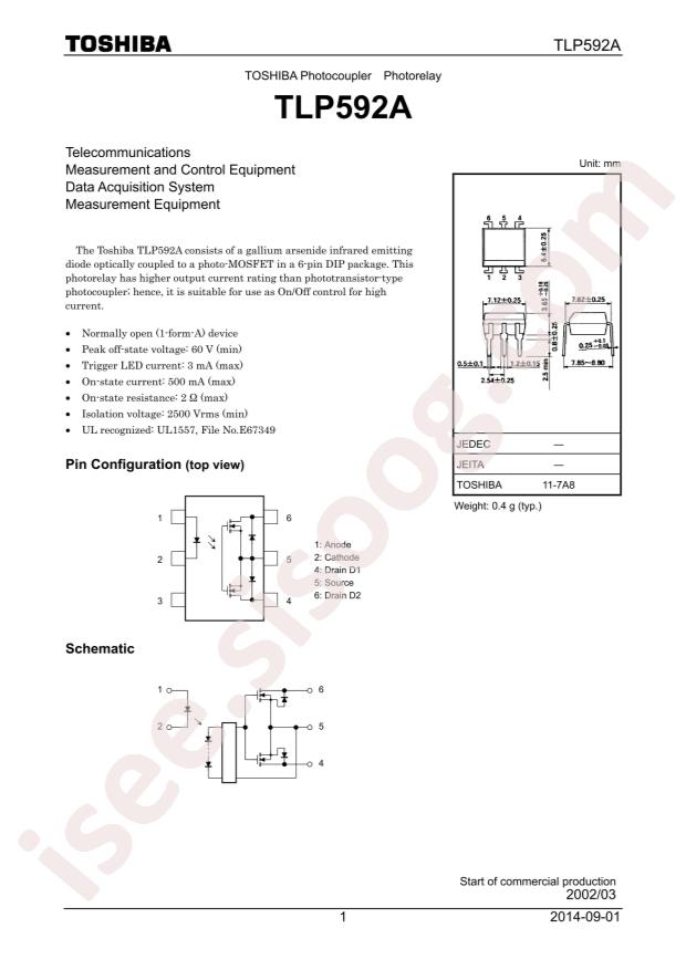 TLP592A(F)