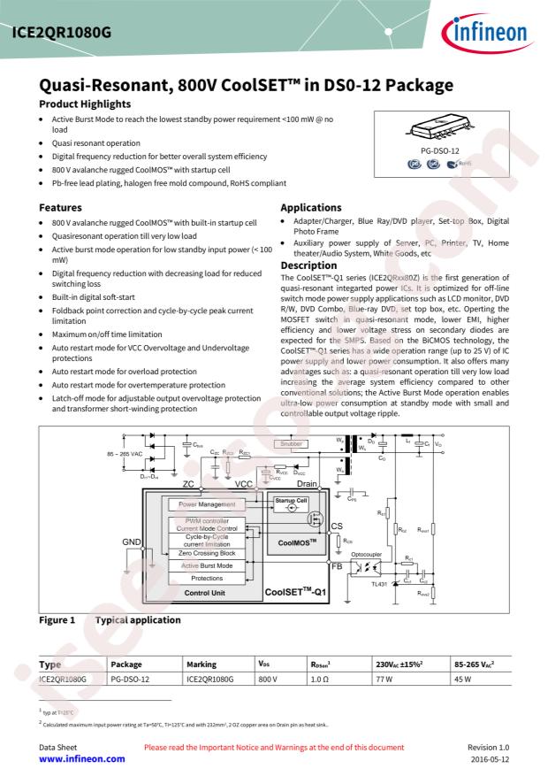 ICE2QR1080G