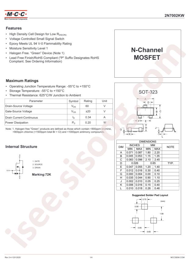 2N7002KW-TP