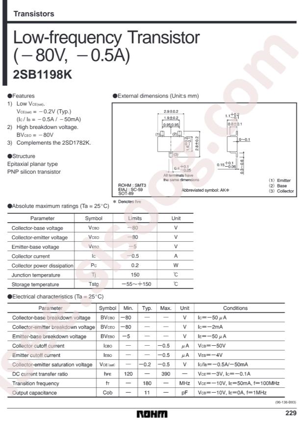 2SB1198KT146Q