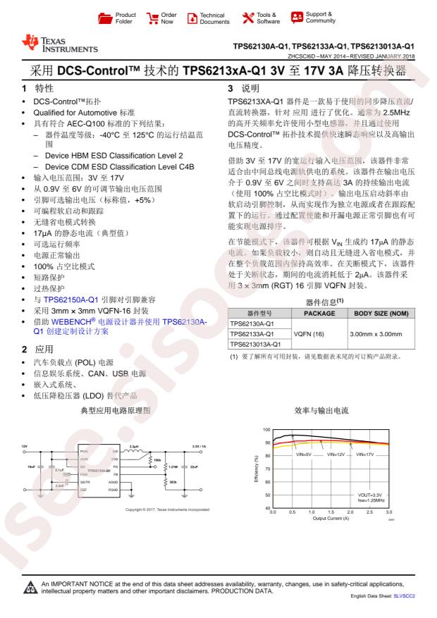 TPS62130AQRGTRQ1