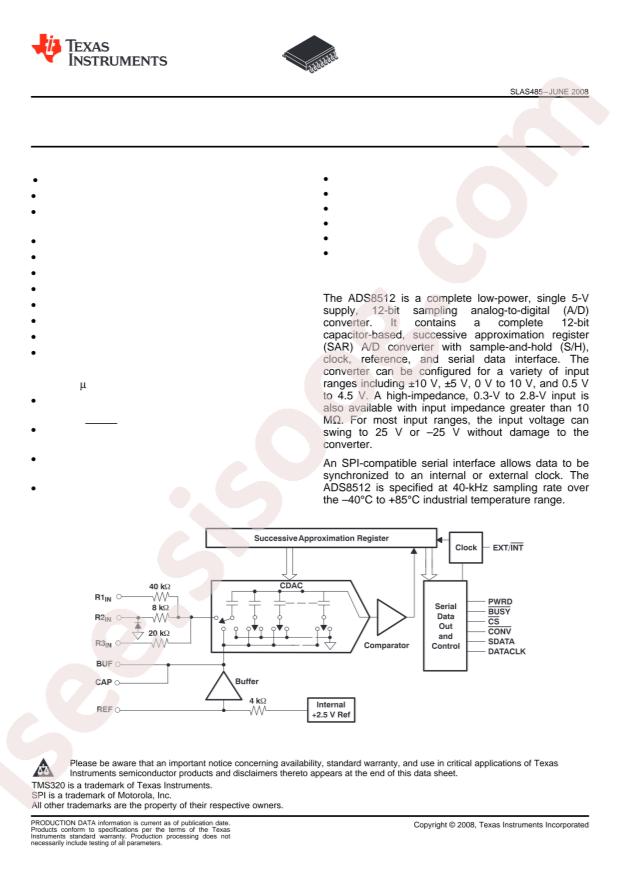 ADS8512IBDW